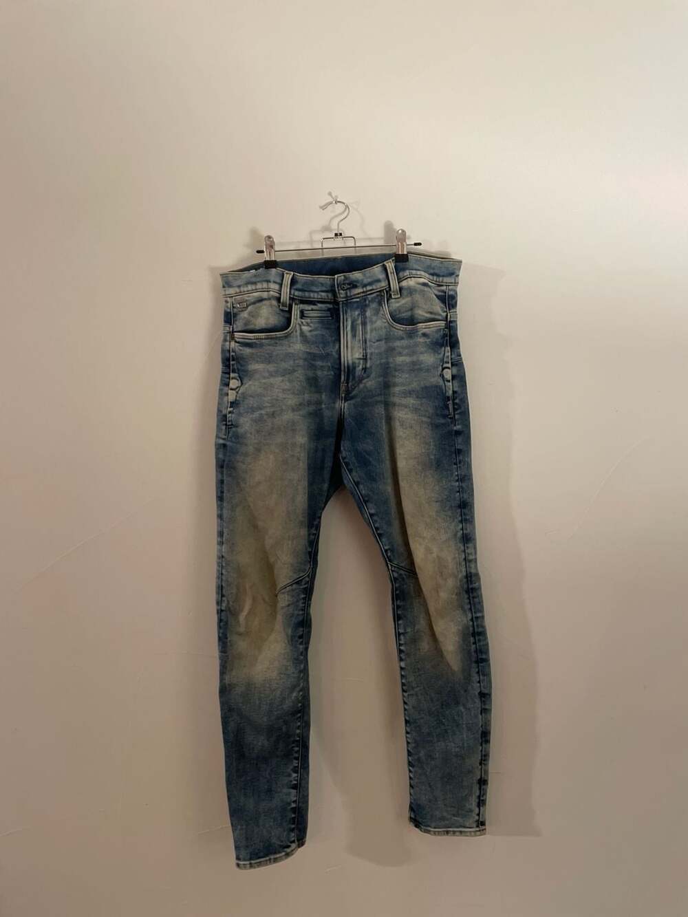 G-Star RAW D-Staq 3D Slim Fit Jeans in Medium Aged Denim